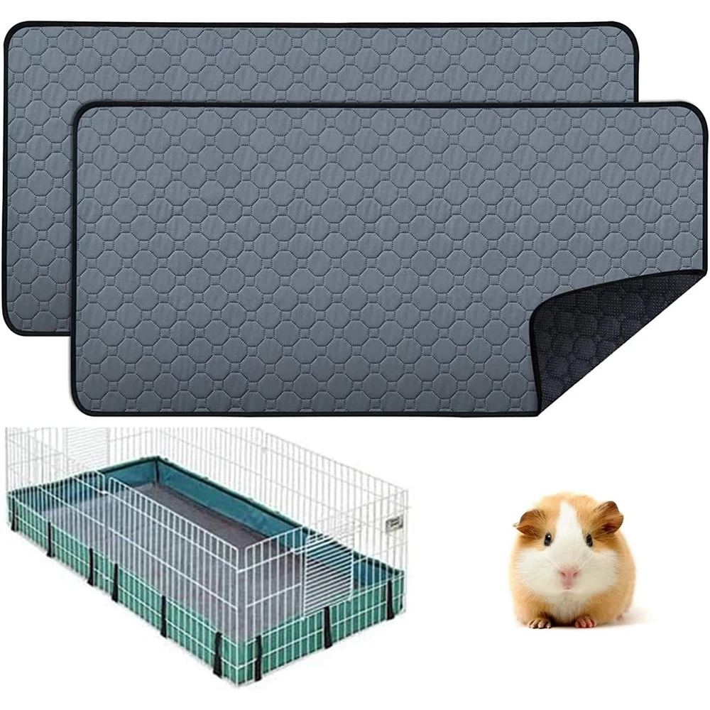 Alfombra Lavable y Antideslizante para Jaula de Mascotas