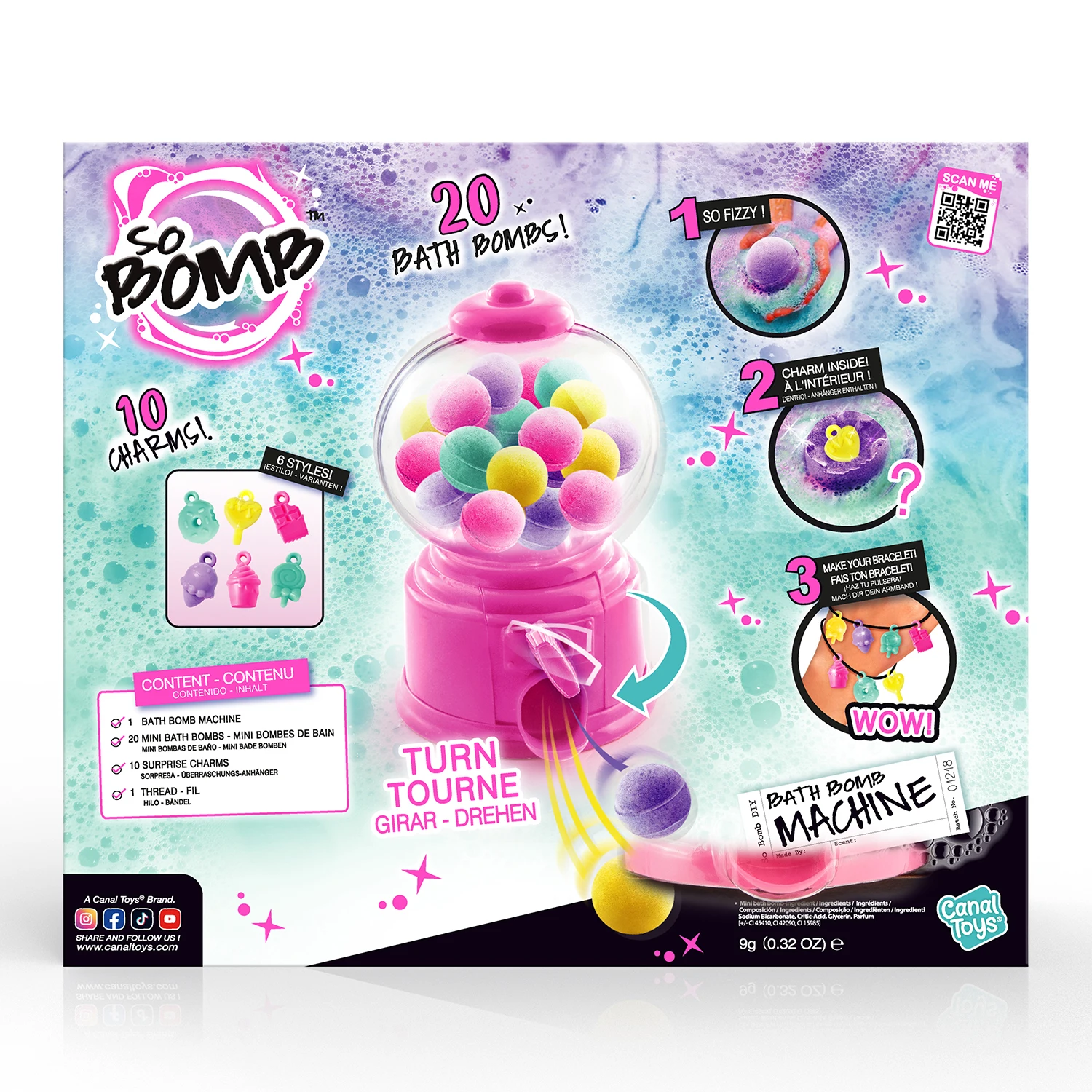 Dispensador de Bombas de Baño Canal Toys So Bomb - Imagen 3