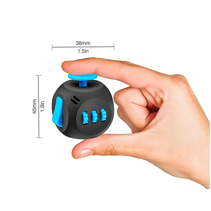 Cubo Fidget Antiestrés de 6 Caras para TDAH y Ansiedad - Imagen 6
