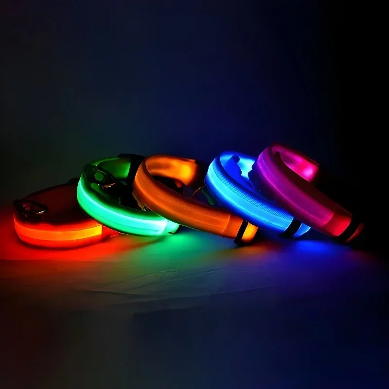 Collar de Nailon con Luz LED de Seguridad para Perros - Imagen 6