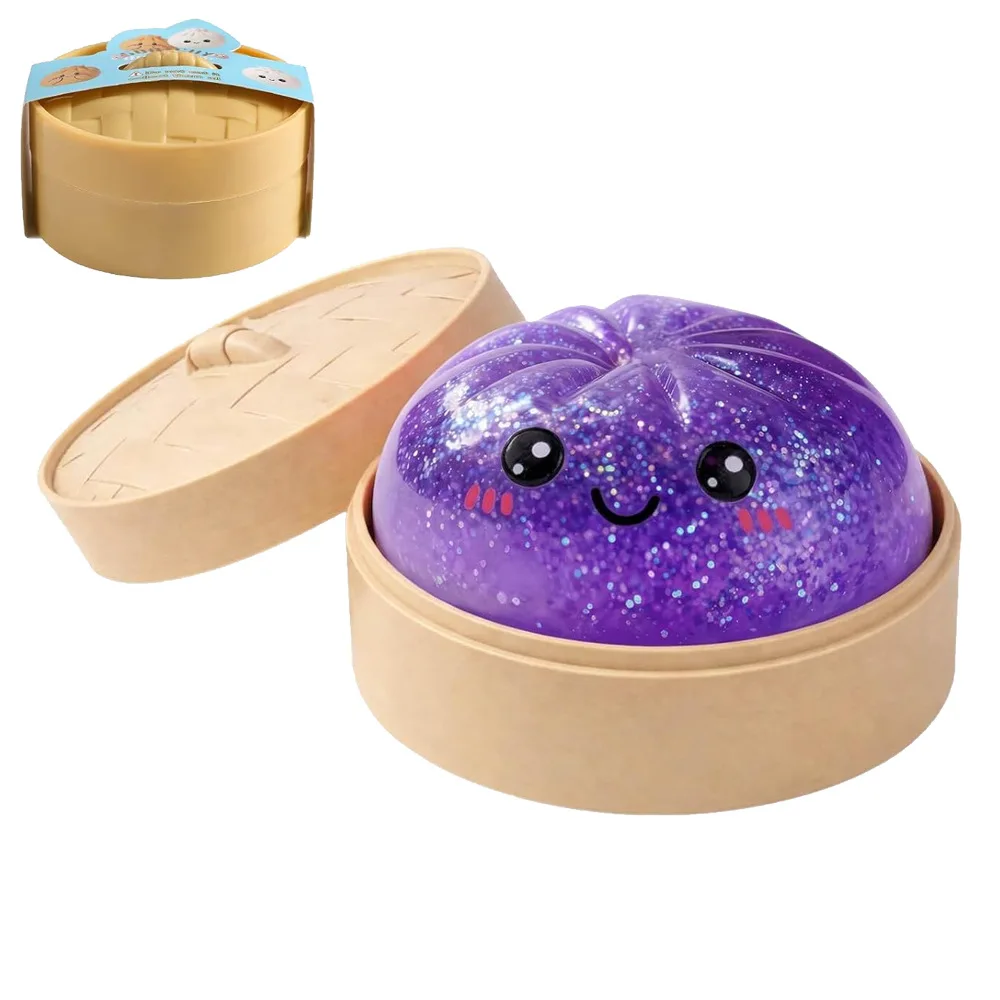 Empanadilla Blandita con Purpurina en Caja Juguete Sensorial Antiestrés - Imagen 8