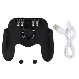Gamepad y Soporte de Juego para Móvil con Ventilador de Refrigeración