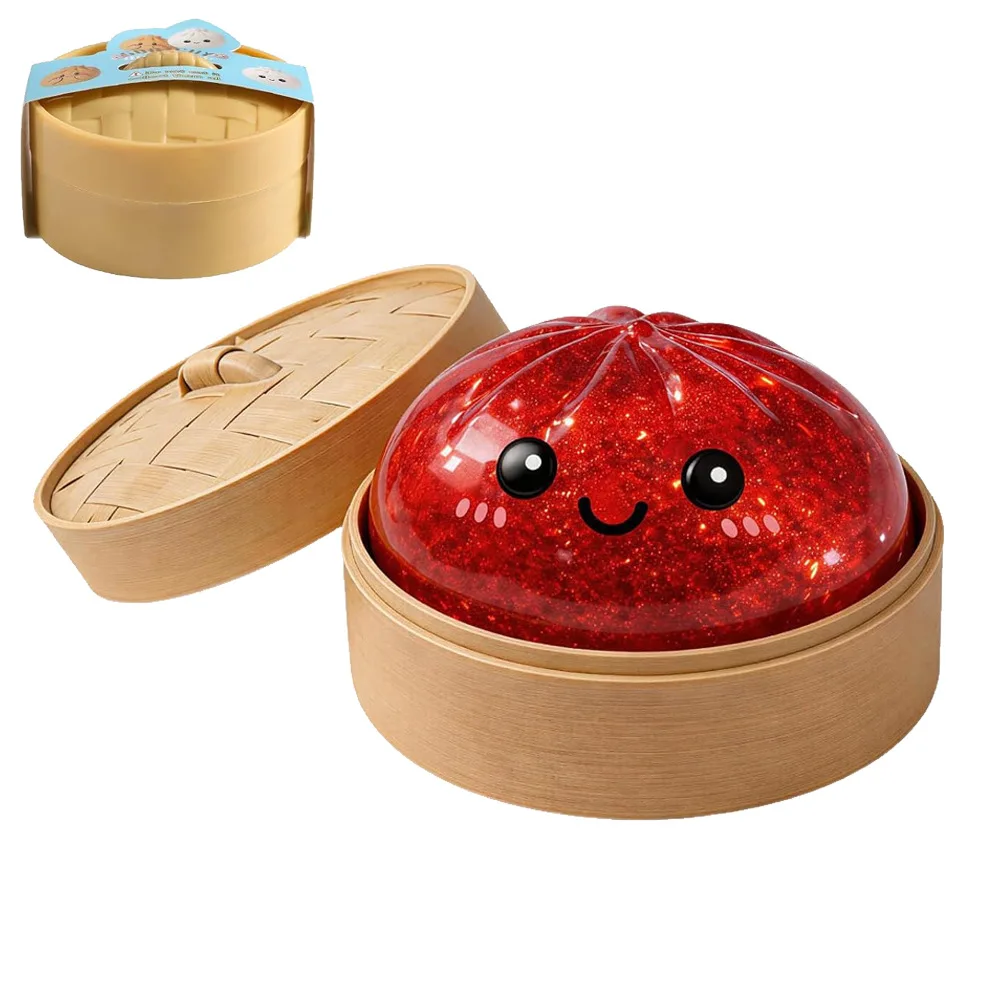 Empanadilla Blandita con Purpurina en Caja Juguete Sensorial Antiestrés - Imagen 3