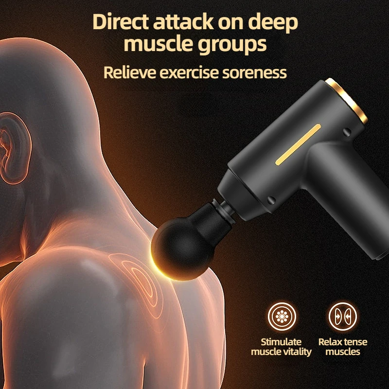 Mini Pistola de Masaje Muscular Portátil - Masajeador de Percusión Profesional - Imagen 5