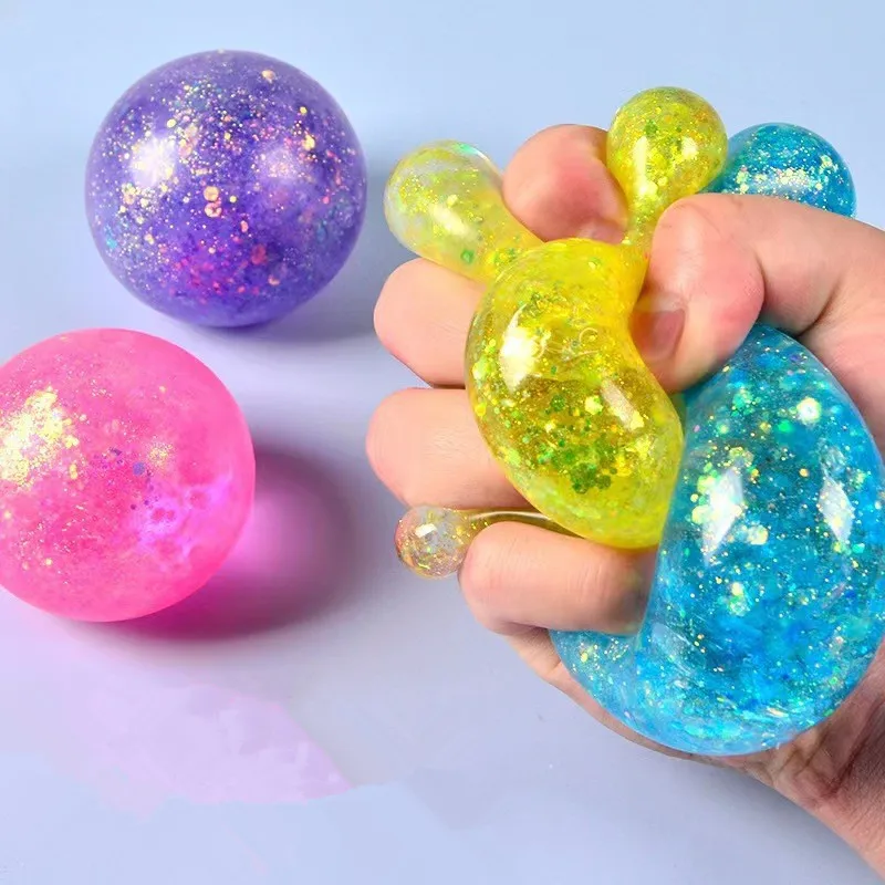 Pato de Maltosa Aurora Colorido Juguete Blandito y Elástico Antiestrés - Imagen 5
