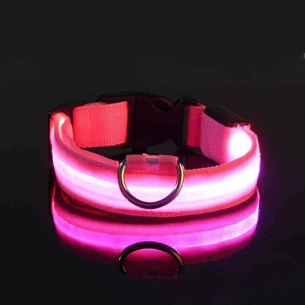 Collar de Nailon con Luz LED de Seguridad para Perros - Imagen 13