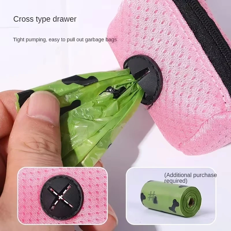 Dispensador Portátil de Bolsas de Excrementos para Perros - Imagen 3