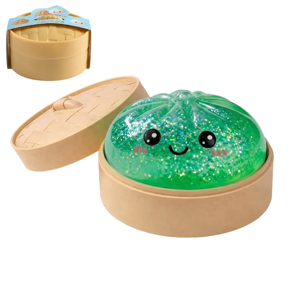 Empanadilla Blandita con Purpurina en Caja Juguete Sensorial Antiestrés - Imagen 7