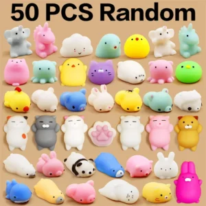 Lote de Juguetes Blanditos Mochi Kawaii Antiestrés