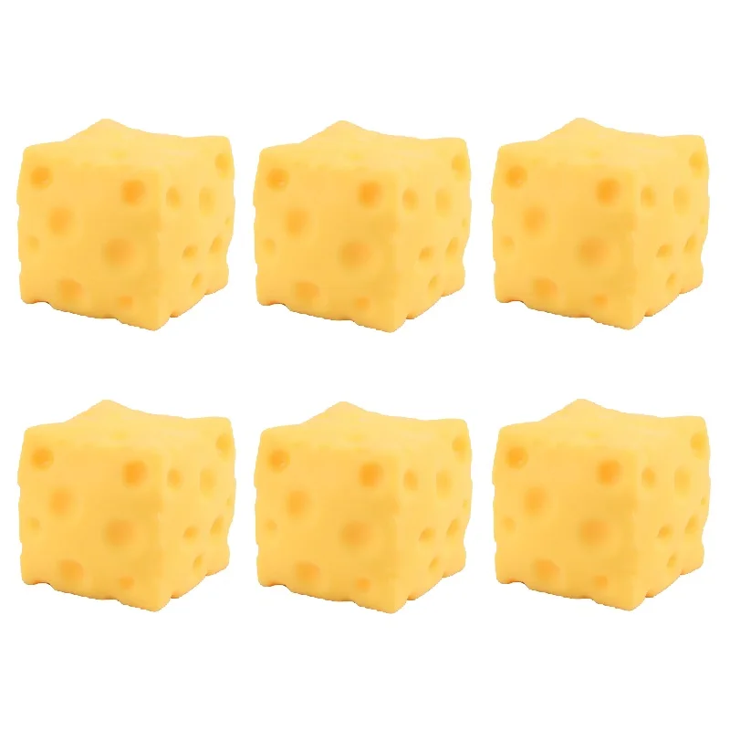 Juguete Antiestrés Blandito en Forma de Queso de Mantequilla Cuadrado - Imagen 9