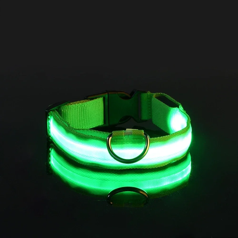 Collar de Nailon con Luz LED de Seguridad para Perros - Imagen 8