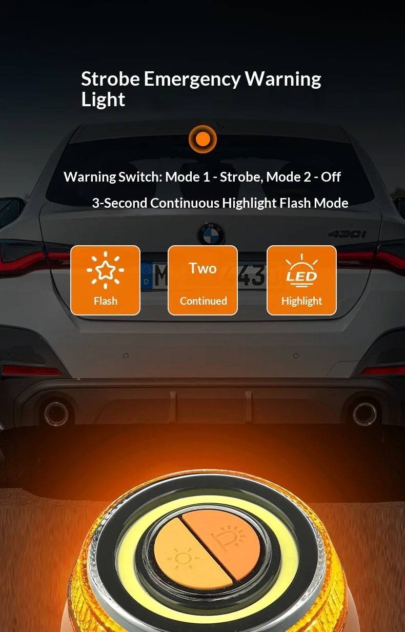 Exportación Baliza V16 España Luces de advertencia de seguridad para automóviles LED intermitentes 50W OLIVER Fabricantes de trípodes - Imagen 10