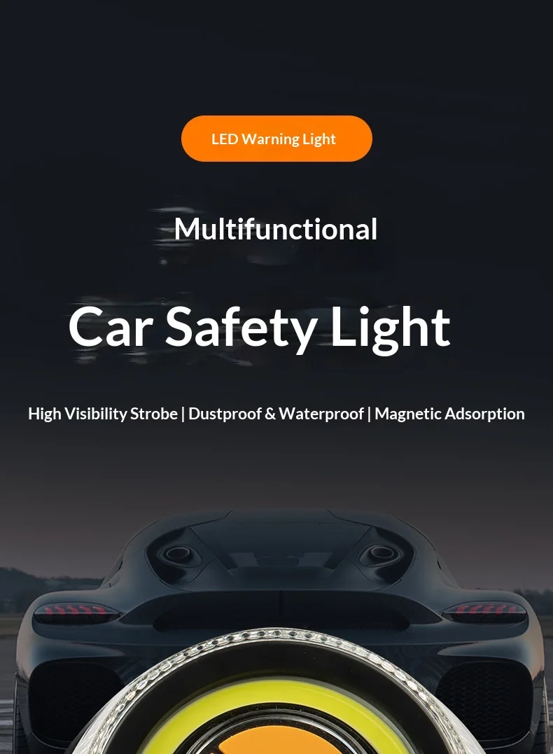 Exportación Baliza V16 España Luces de advertencia de seguridad para automóviles LED intermitentes 50W OLIVER Fabricantes de trípodes - Imagen 8