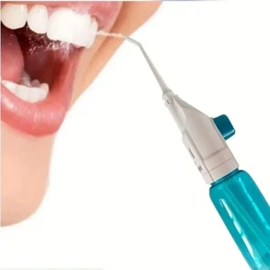 Irrigador bucal de alta presión para el hogar, portátil, agua limpia, hilo Dental Manual, palillo de dientes de agua a alta presión