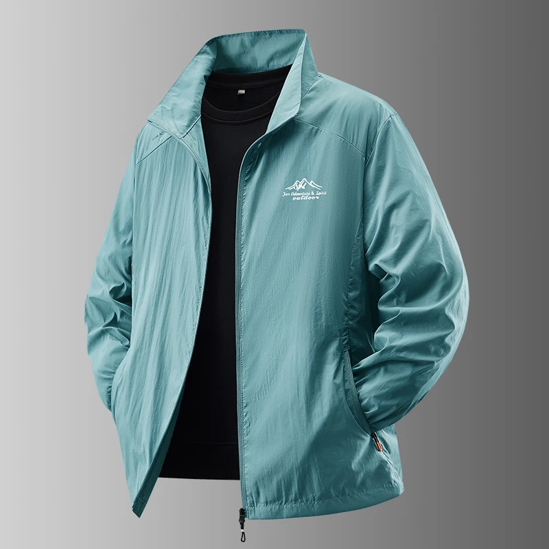 Conjunto deportivo de primavera/verano para hombre 2025, chándal de 2 piezas, traje deportivo, chaqueta y pantalón para correr, ropa de gimnasio para hombre. - Imagen 17