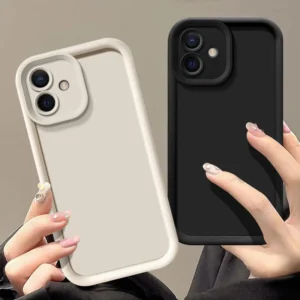Funda para teléfono Samsung A06, Galaxy A06, con protección de lente, parachoques de silicona, cubierta mate blanda.