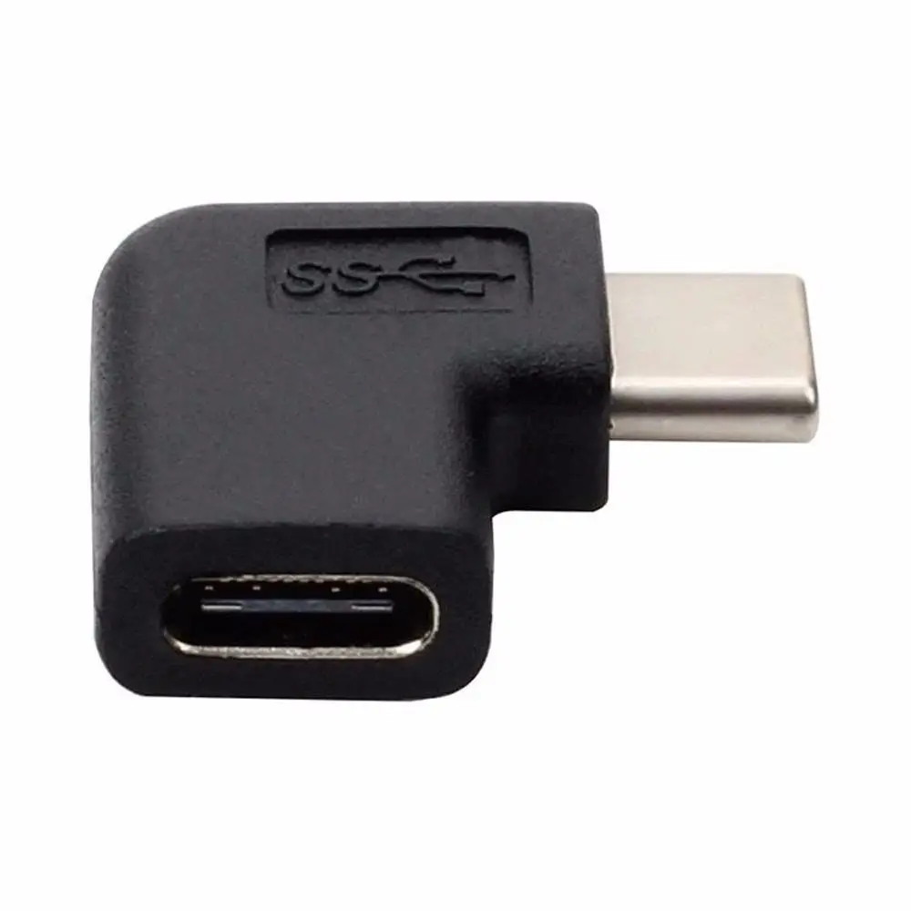 Adaptador convertidor USB-C 3.1 tipo C macho a hembra en ángulo recto de 90 grados para smartphone, para Samsung S9, S8, Note 9. - Imagen 7