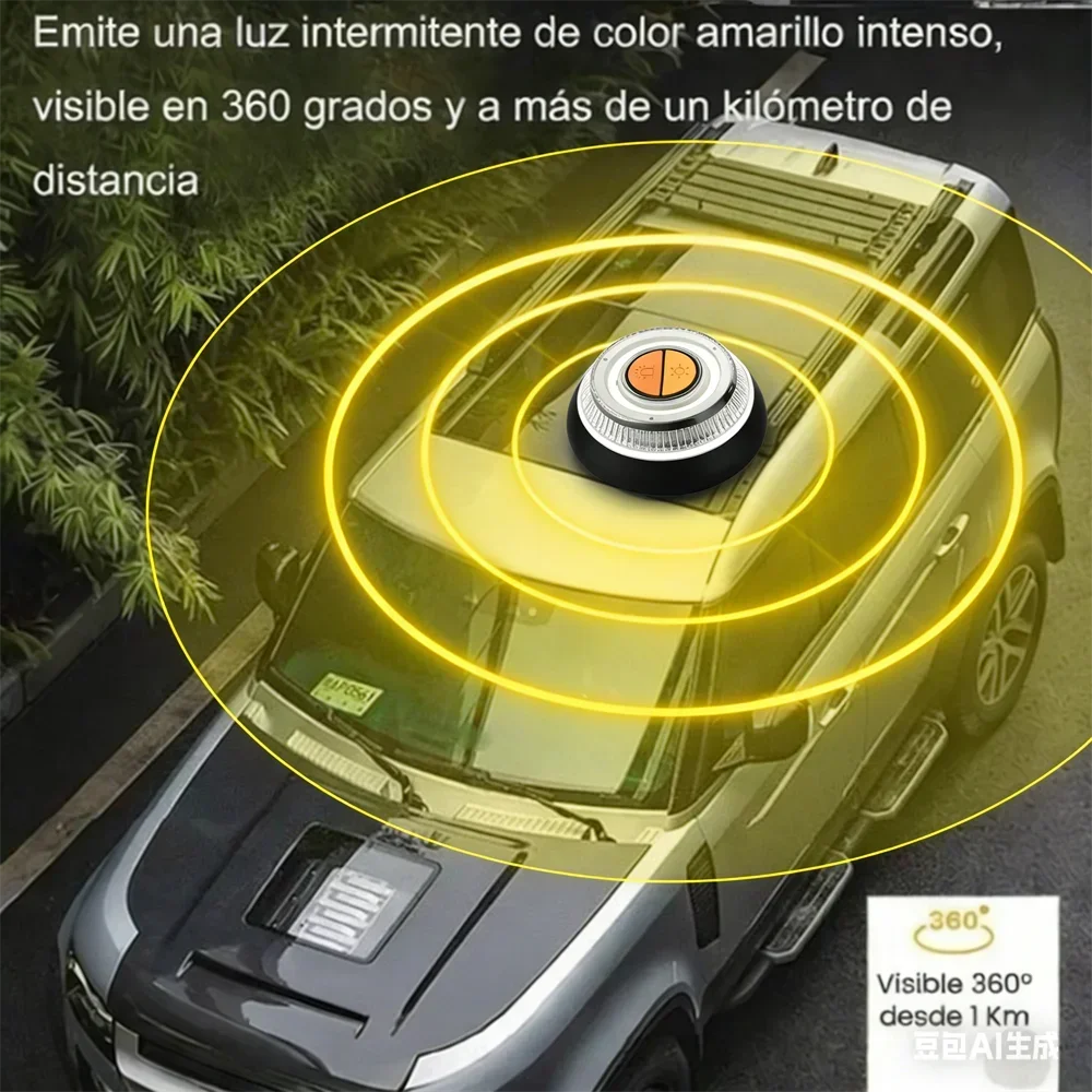 Baliza V16 LED llamada Emergencia con geolocalización homologada por la DGT - Imagen 2