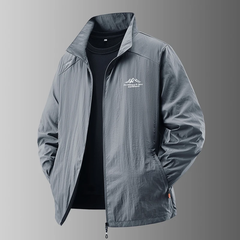 Conjunto deportivo de primavera/verano para hombre 2025, chándal de 2 piezas, traje deportivo, chaqueta y pantalón para correr, ropa de gimnasio para hombre. - Imagen 10