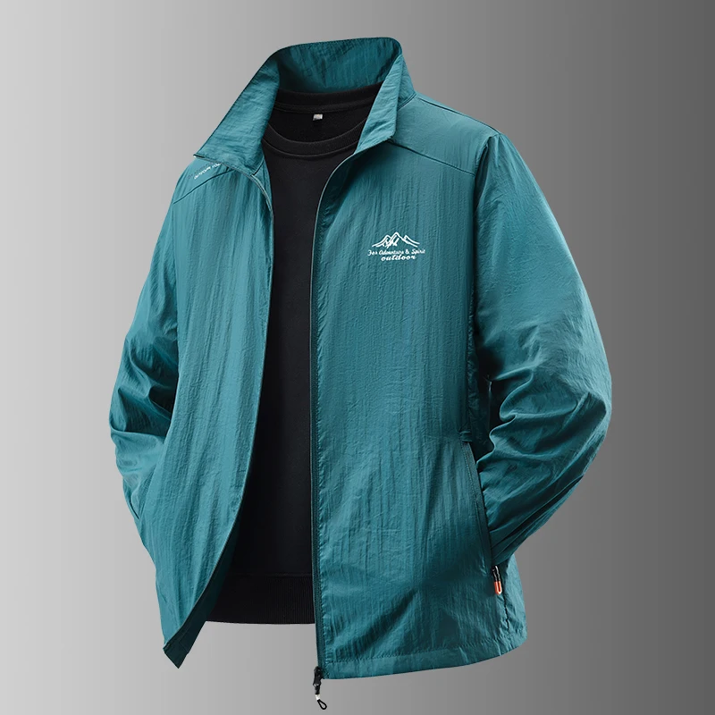 Conjunto deportivo de primavera/verano para hombre 2025, chándal de 2 piezas, traje deportivo, chaqueta y pantalón para correr, ropa de gimnasio para hombre. - Imagen 18